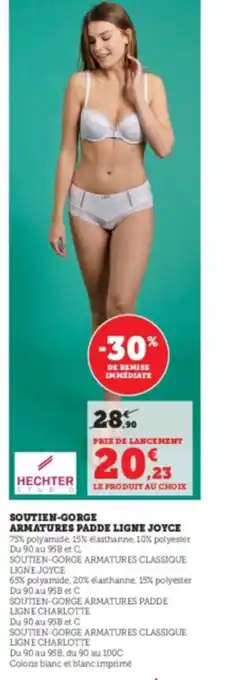 Soutien-gorge armatures padde ligne joyce