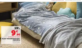 Super U Plaid "Phosphorescent" offre