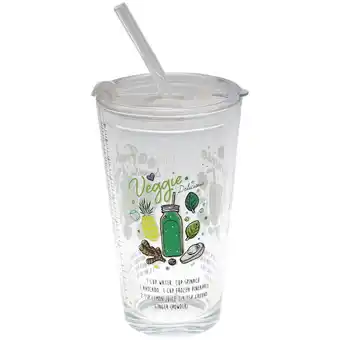 Action Verre avec paille offre
