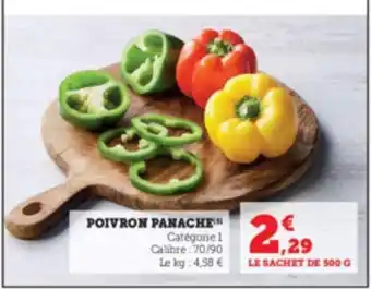 Super U Poivron Panache offre