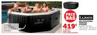 Super U Spa Octogonal Sumatra 6 Places offre
