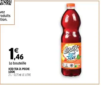Intermarché Iced Tea 2L Peche Look offre