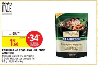 Intermarché Parmigiano Reggiano Julienne offre