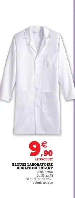 Blouse Laboratoire Adulte ou Enfant