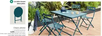 La Foir'Fouille Chaise Pliante offre