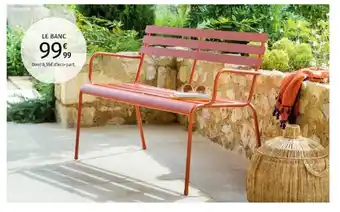 La Foir'Fouille Banc Empliable 2 Places offre