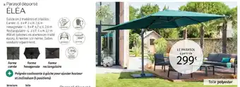 Parasol Déporté éléa