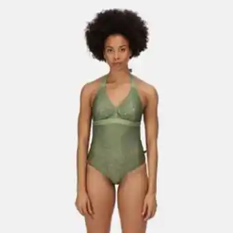 Decathlon Flavia maillot de bain pour femme - vert foncé offre
