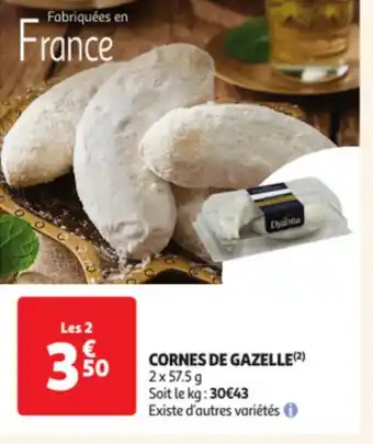 Auchan Cornes de gazelle offre