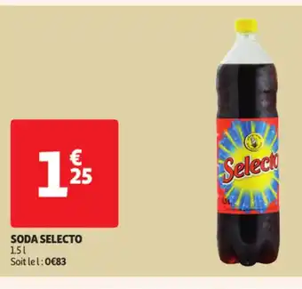Auchan Soda selecto offre