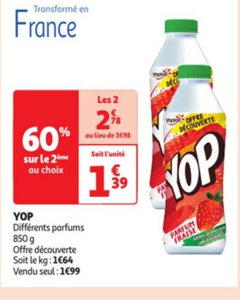 Auchan Yop offre