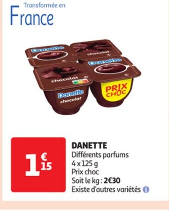 Auchan Danette offre