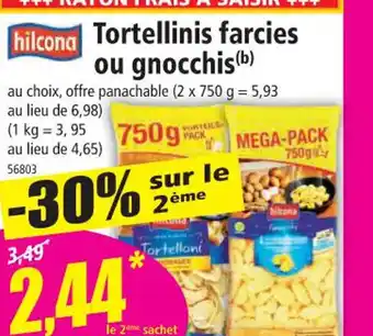 Norma Tortellinis farcies ou gnocchis offre