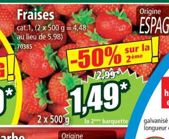 Norma Fraises offre