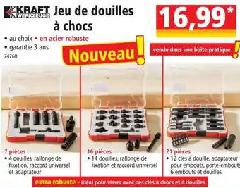 Norma Jeu de douilles a chocs offre