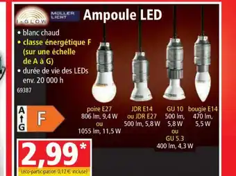 Norma Ampoule led offre