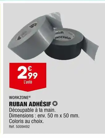 ALDI Workzone ruban adhésif offre