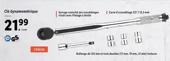 Lidl Clé dynamométrique offre