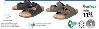 Lidl Footflexx mules offre