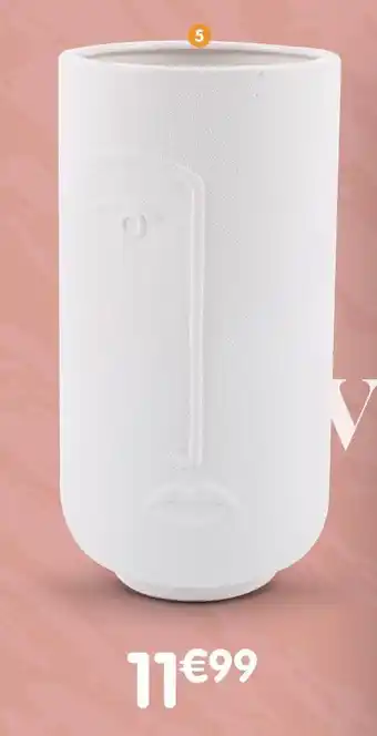 b&m Vase visage offre
