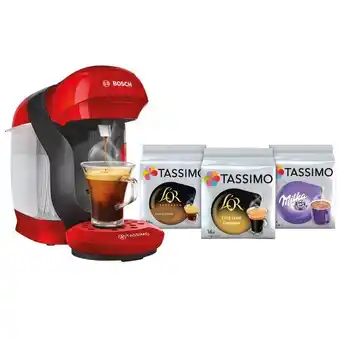 Carrefour Bosch machine à dosettes tassimo offre