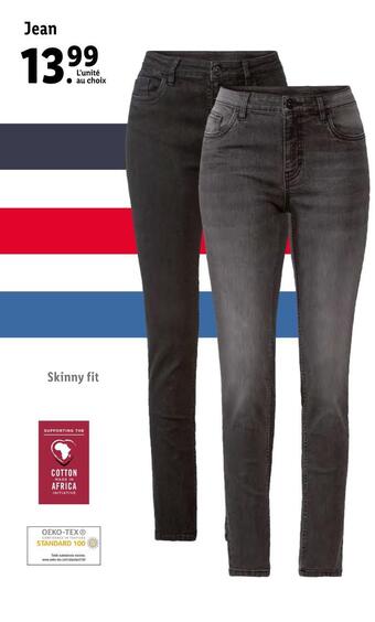 Lidl Jean offre