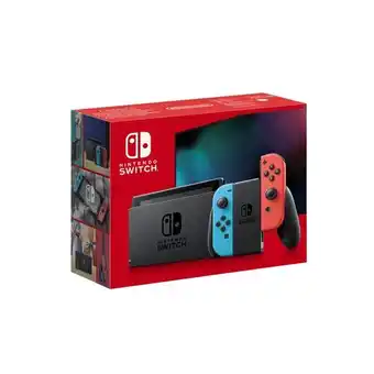 Carrefour Nintendo console nintendo switch avec jon-con néon offre