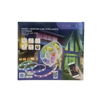 Carrefour Magilitecho ruban led multicolore 10m wifi etanche offre