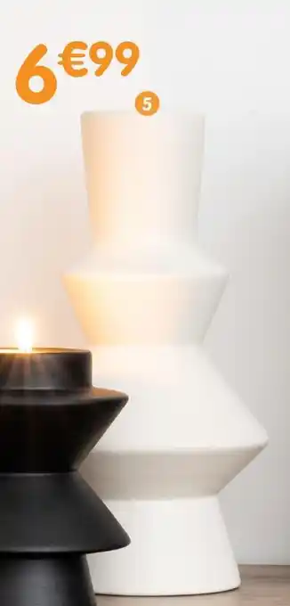 b&m Vase forme géométrique offre