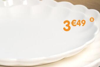 Assiette à dessert