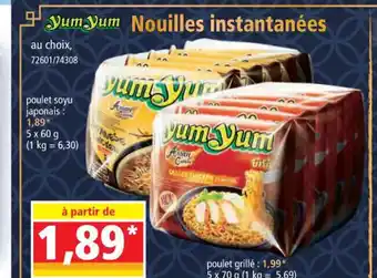 Norma Nouilles instantanées offre
