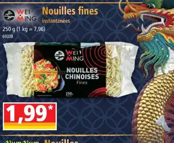Norma Nouilles fines offre