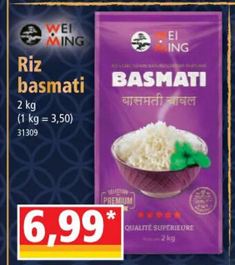 Norma Riz basmati offre