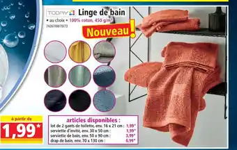 Norma Linge de bain offre