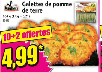 Norma Galettes de pomme de terre offre