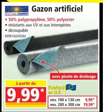 Norma Gazon artificiel offre