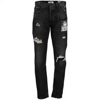 Loose fit jeans with print