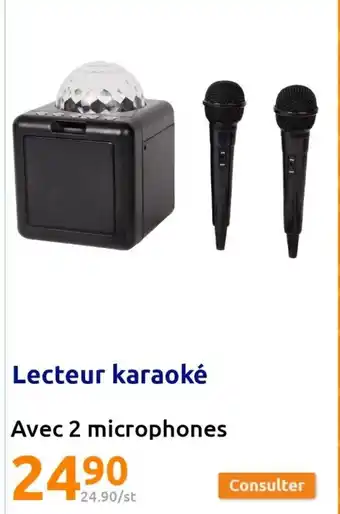 Action Lecteur Karaoké offre