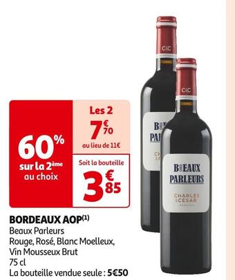 Auchan Supermarché Bordeaux aop offre