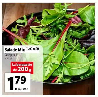 Lidl Salade mix offre