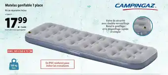 Lidl Matelas Gonflable 1 Place offre