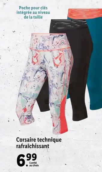 Lidl Corsaire Technique Rafraîchissant offre