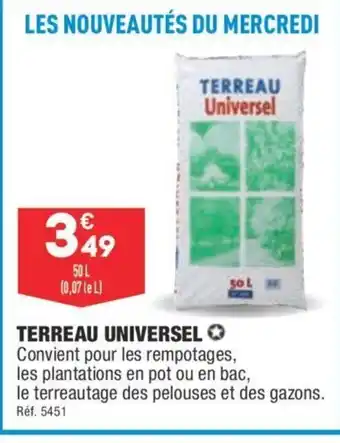 ALDI Terreau Universel offre