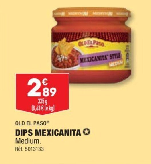 Promo Old el Paso Dips Mexicanita chez ALDI