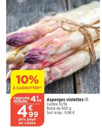 Asperges Violettes