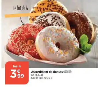 Bi1 Assortiment de Donuts offre
