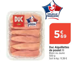 Bi1 Duc Aiguillettes de Poulet offre