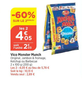 Bi1 Vico Monster Munch offre