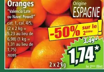 Norma Oranges offre