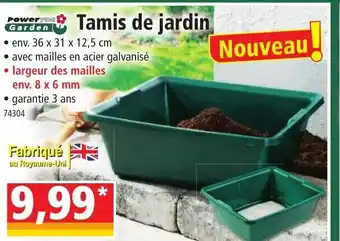 Tamis de Jardin
